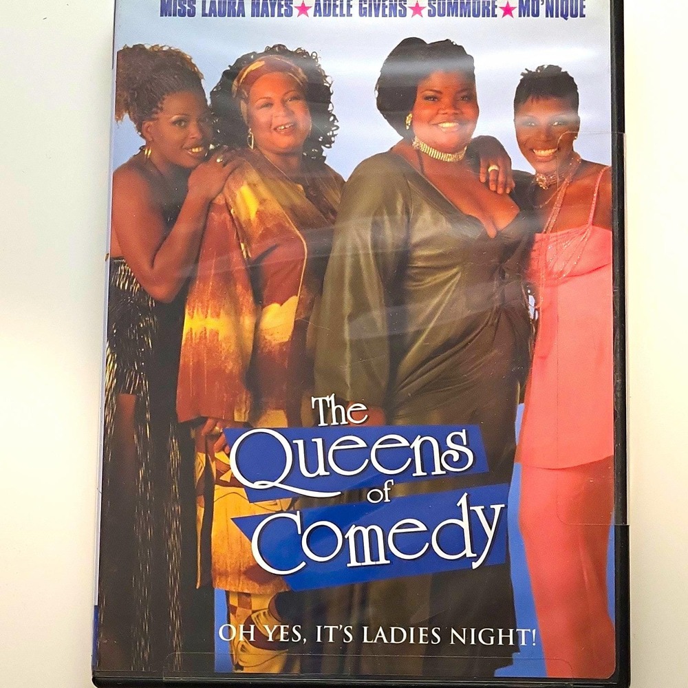 The Queens of Comedy DVD 2000 Mo'Nique Sommore Adele Givens Paramount 86048 R